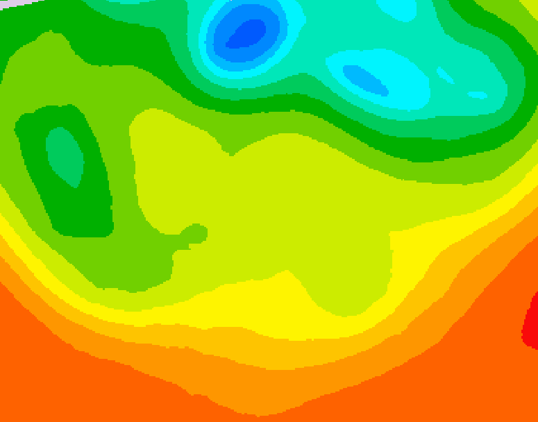 GDPS 500 millibar geopotential height 168 hour forecast chart for Canada based on 2026/06/20 0000Z data