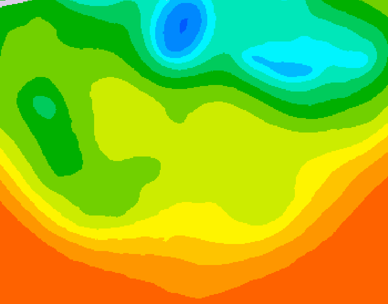 GDPS 500 millibar geopotential height 174 hour forecast chart for Canada based on 2026/06/20 0000Z data