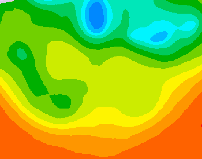 GDPS 500 millibar geopotential height 180 hour forecast chart for Canada based on 2026/06/20 0000Z data