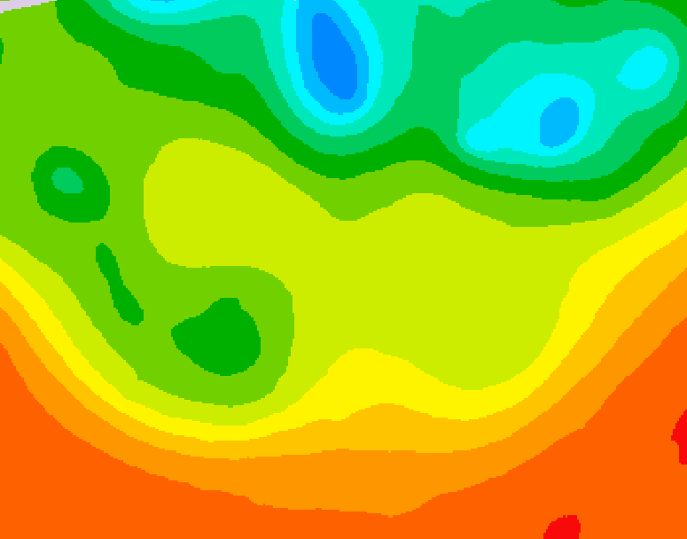 GDPS 500 millibar geopotential height 186 hour forecast chart for Canada based on 2026/06/20 0000Z data