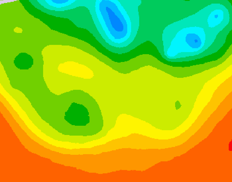 GDPS 500 millibar geopotential height 192 hour forecast chart for Canada based on 2026/06/20 0000Z data
