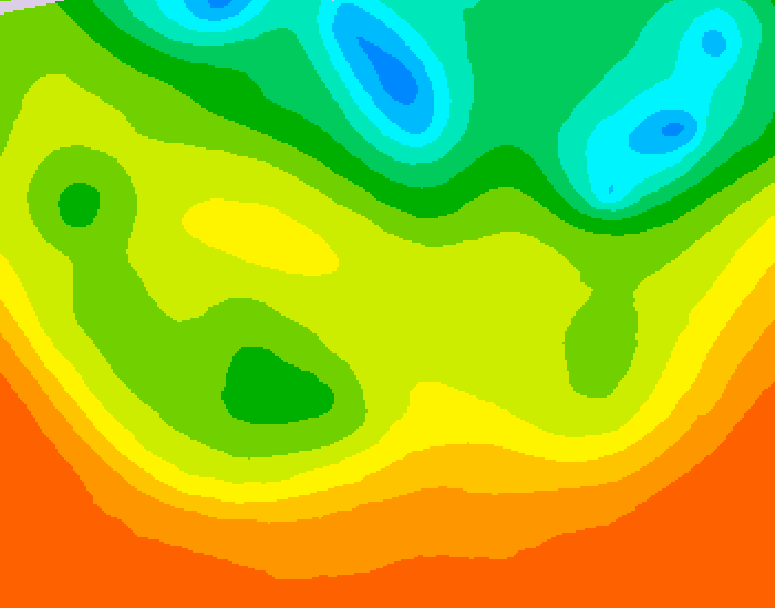 GDPS 500 millibar geopotential height 198 hour forecast chart for Canada based on 2026/06/20 0000Z data