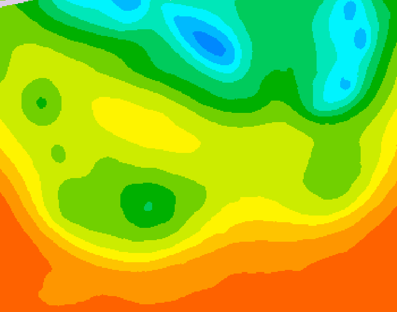 GDPS 500 millibar geopotential height 210 hour forecast chart for Canada based on 2026/06/20 0000Z data