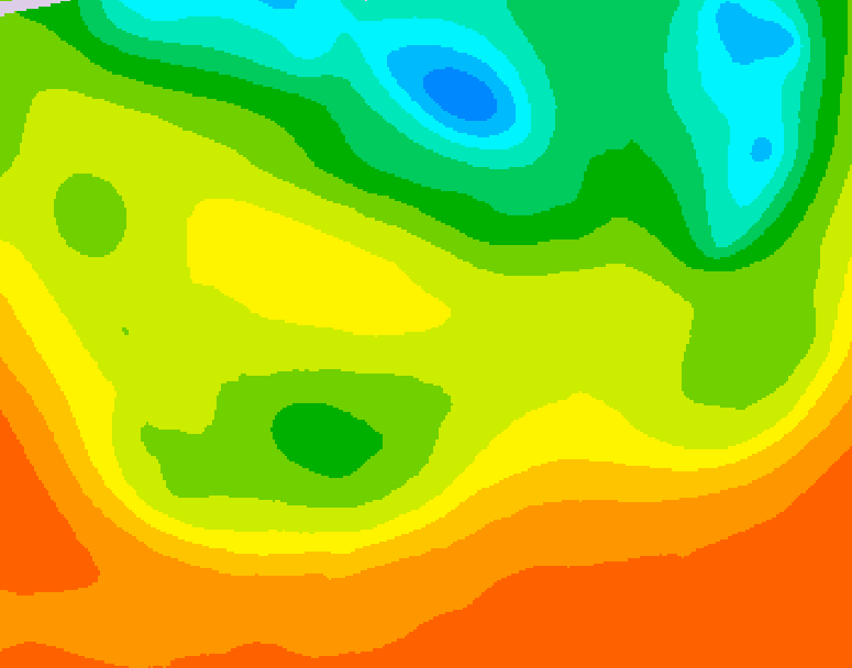 GDPS 500 millibar geopotential height 216 hour forecast chart for Canada based on 2026/06/20 0000Z data