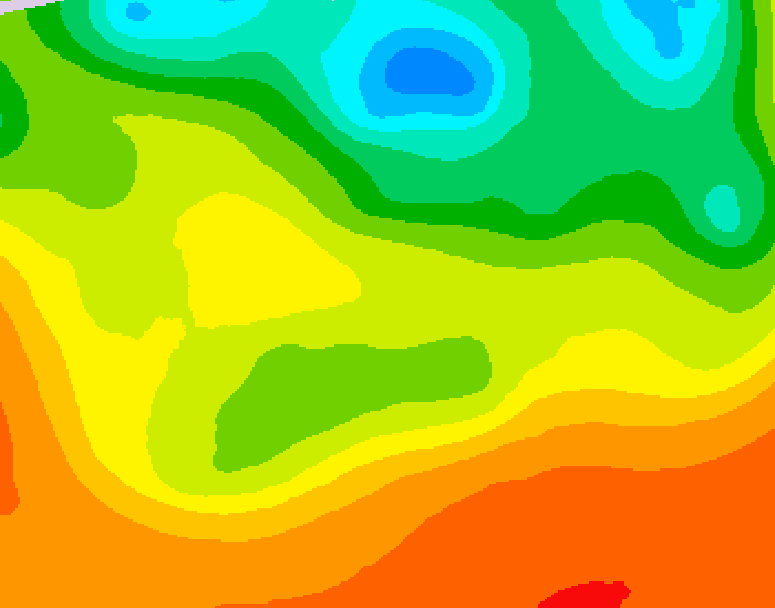 GDPS 500 millibar geopotential height 234 hour forecast chart for Canada based on 2026/06/20 0000Z data