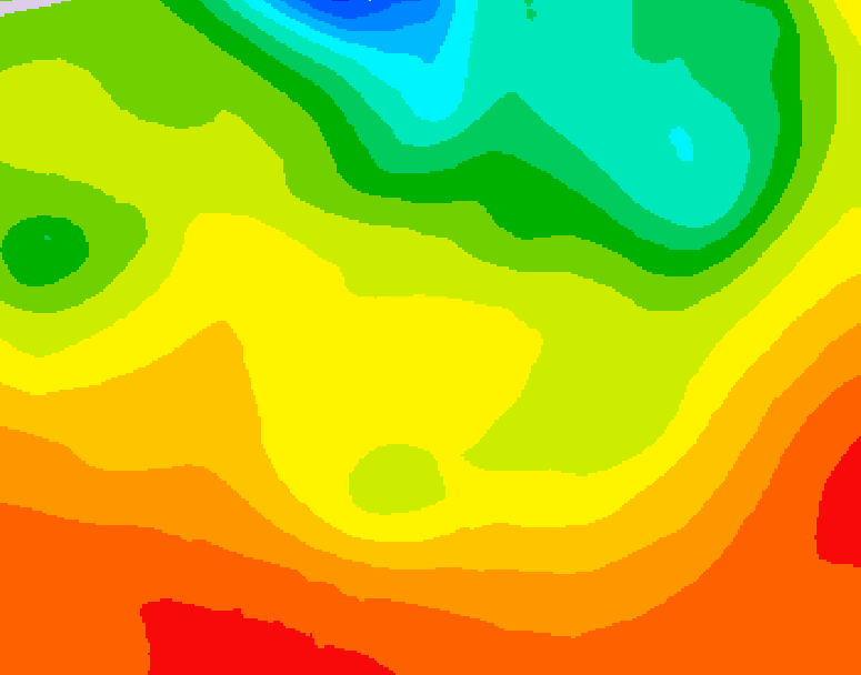 GDPS 500 millibar geopotential height 084 hour forecast chart for Canada based on 2026/06/20 1200Z data