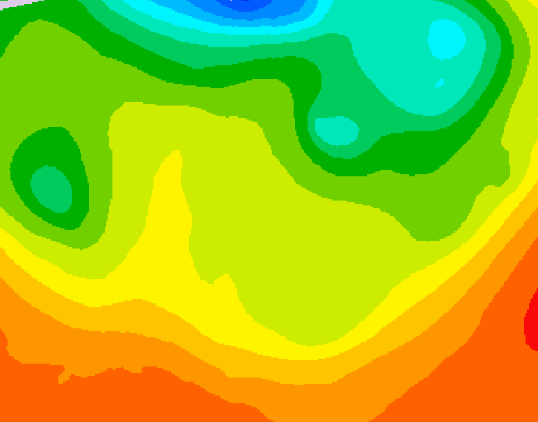 GDPS 500 millibar geopotential height 120 hour forecast chart for Canada based on 2026/06/20 1200Z data