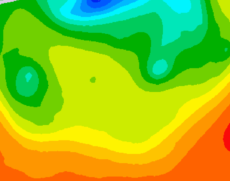 GDPS 500 millibar geopotential height 144 hour forecast chart for Canada based on 2026/06/20 1200Z data