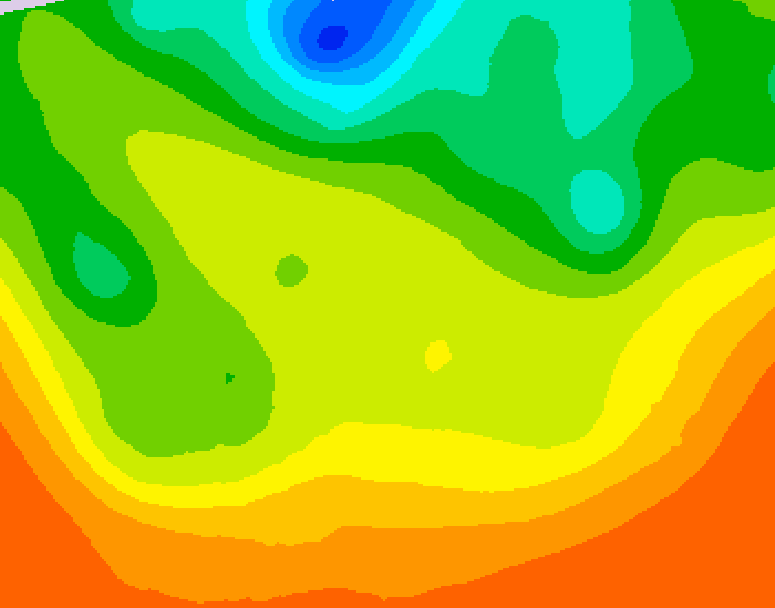 GDPS 500 millibar geopotential height 168 hour forecast chart for Canada based on 2026/06/20 1200Z data