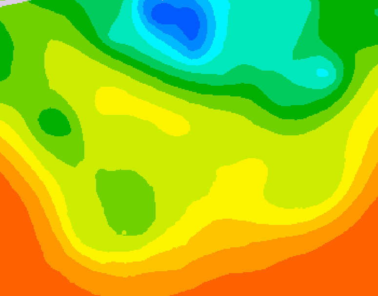GDPS 500 millibar geopotential height 192 hour forecast chart for Canada based on 2026/06/20 1200Z data