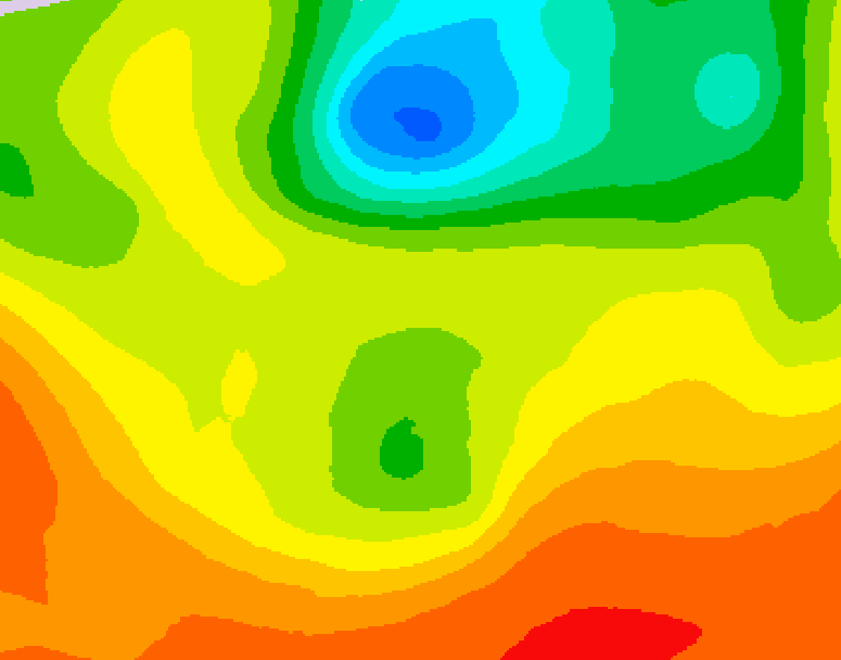 GDPS 500 millibar geopotential height 228 hour forecast chart for Canada based on 2026/06/20 1200Z data