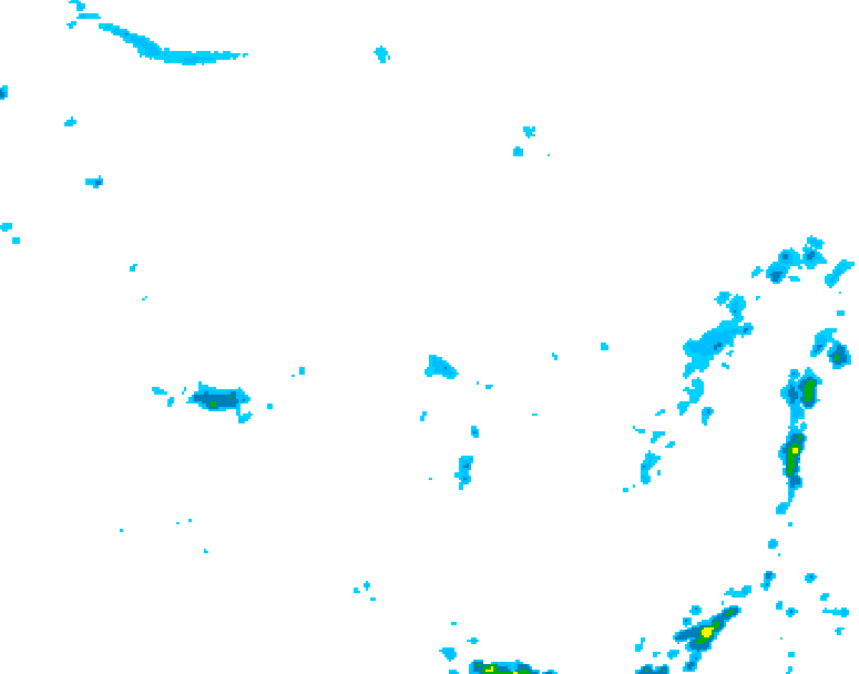 GDPS precipitation 012 hour forecast chart for Canada based on 2026/06/20 0000Z data