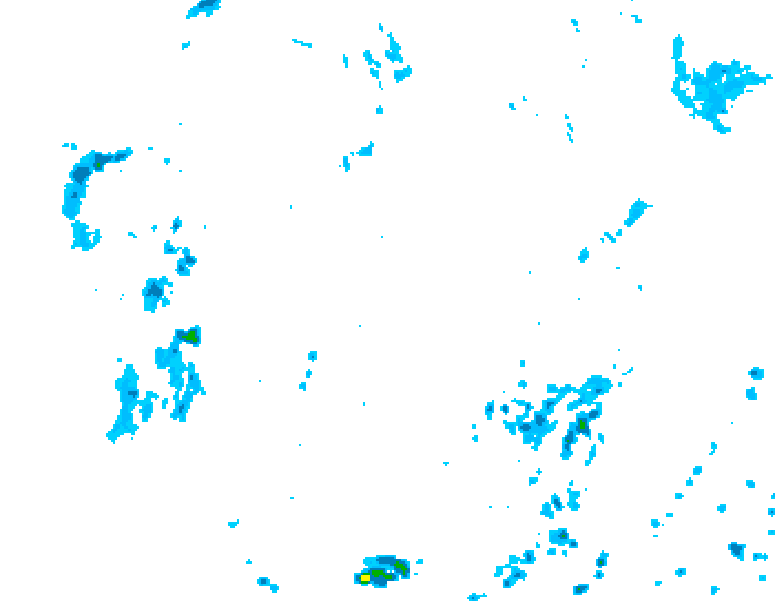 GDPS precipitation 162 hour forecast chart for Canada based on 2026/06/20 0000Z data