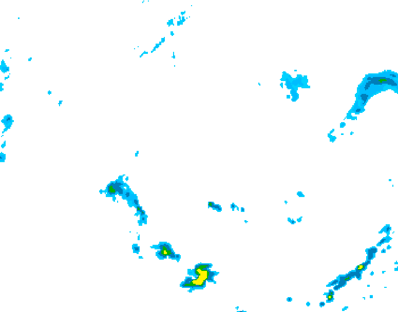 GDPS precipitation 024 hour forecast chart for Canada based on 2026/06/20 1200Z data