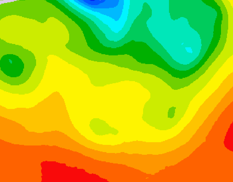 GDPS 500 millibar geopotential height 072 hour forecast chart for Canada based on 2026/06/21 0000Z data