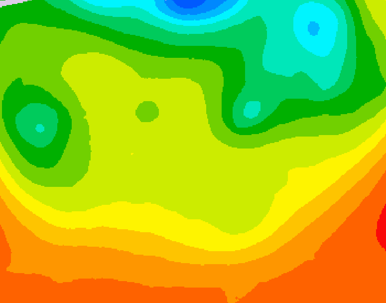 GDPS 500 millibar geopotential height 120 hour forecast chart for Canada based on 2026/06/21 0000Z data