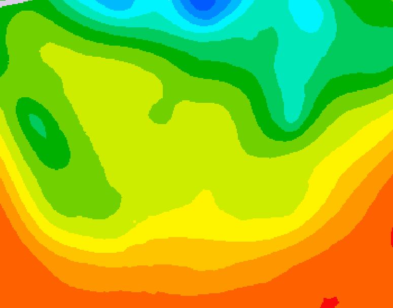 GDPS 500 millibar geopotential height 144 hour forecast chart for Canada based on 2026/06/21 0000Z data