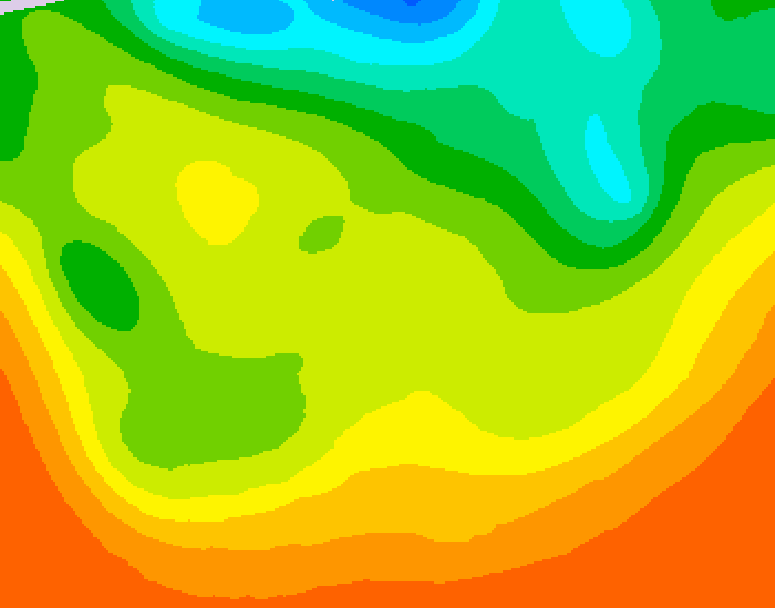 GDPS 500 millibar geopotential height 156 hour forecast chart for Canada based on 2026/06/21 0000Z data