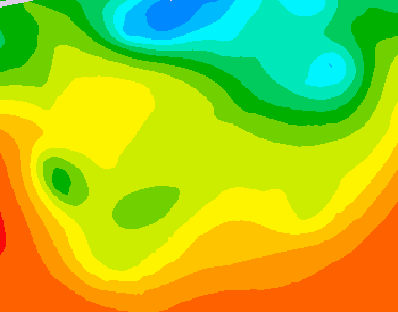 GDPS 500 millibar geopotential height 174 hour forecast chart for Canada based on 2026/06/21 0000Z data