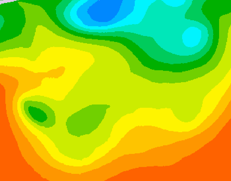 GDPS 500 millibar geopotential height 180 hour forecast chart for Canada based on 2026/06/21 0000Z data