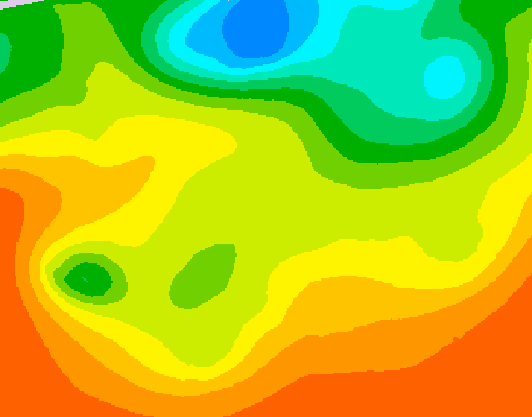 GDPS 500 millibar geopotential height 186 hour forecast chart for Canada based on 2026/06/21 0000Z data