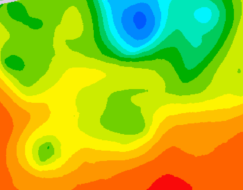 GDPS 500 millibar geopotential height 216 hour forecast chart for Canada based on 2026/06/21 0000Z data