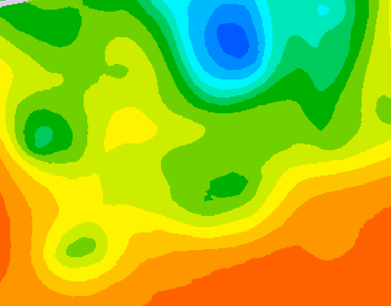 GDPS 500 millibar geopotential height 228 hour forecast chart for Canada based on 2026/06/21 0000Z data