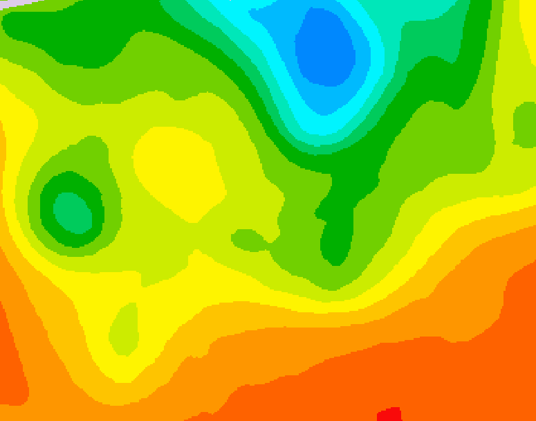 GDPS 500 millibar geopotential height 240 hour forecast chart for Canada based on 2026/06/21 0000Z data