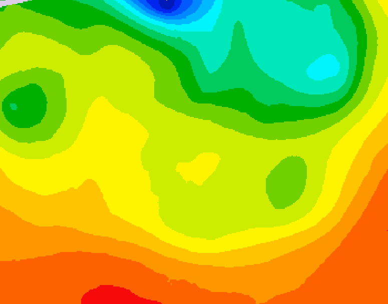 GDPS 500 millibar geopotential height 072 hour forecast chart for Canada based on 2026/06/21 1200Z data
