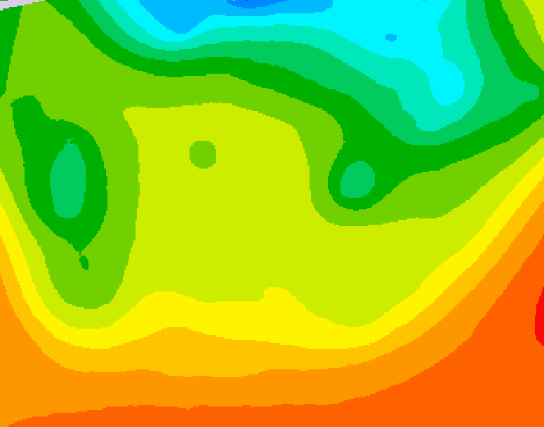 GDPS 500 millibar geopotential height 120 hour forecast chart for Canada based on 2026/06/21 1200Z data
