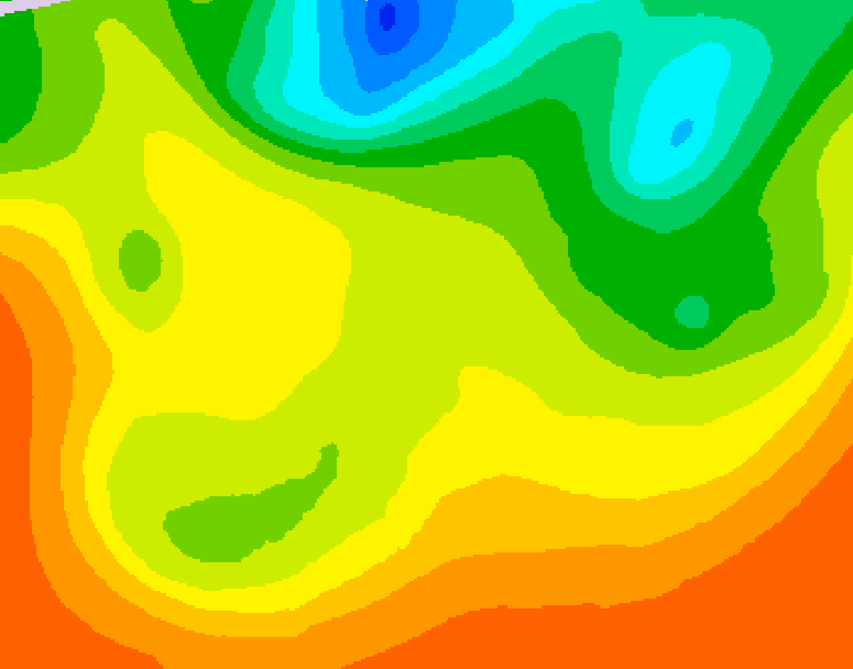GDPS 500 millibar geopotential height 168 hour forecast chart for Canada based on 2026/06/21 1200Z data