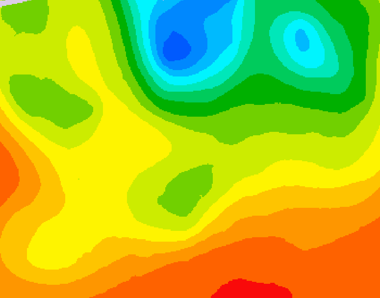 GDPS 500 millibar geopotential height 204 hour forecast chart for Canada based on 2026/06/21 1200Z data