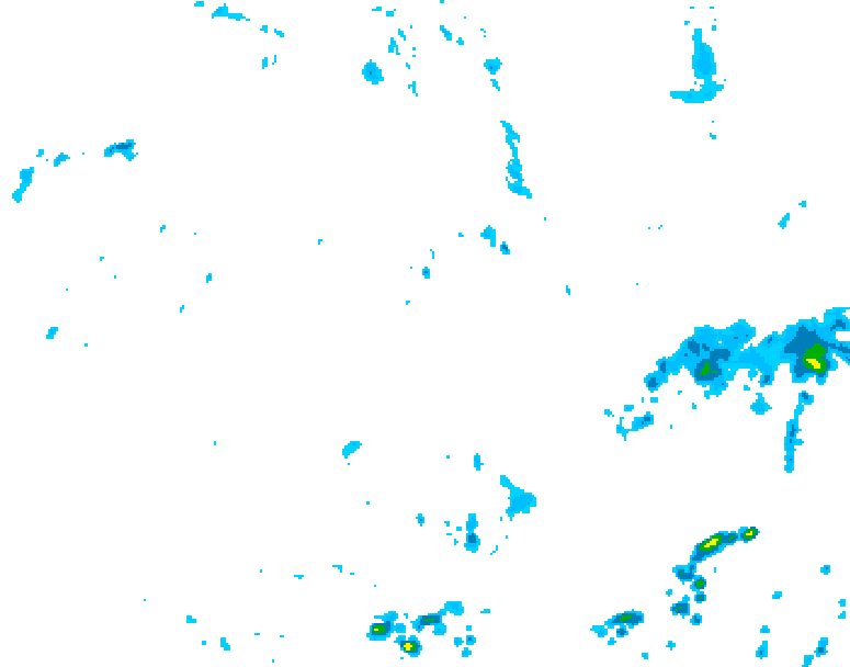 GDPS precipitation 090 hour forecast chart for Canada based on 2026/06/21 0000Z data