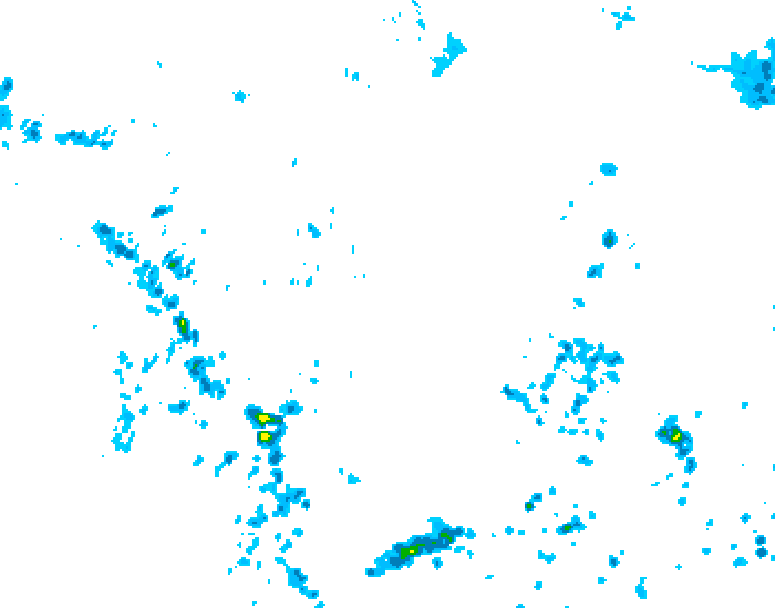 GDPS precipitation 144 hour forecast chart for Canada based on 2026/06/21 0000Z data