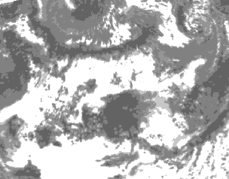 GDPS total cloud 204 hour forecast chart for Canada based on 2026/06/21 0000Z data