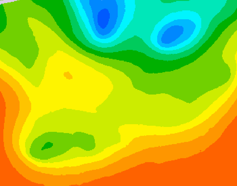 GDPS 500 millibar geopotential height 156 hour forecast chart for Canada based on 2026/06/22 0000Z data