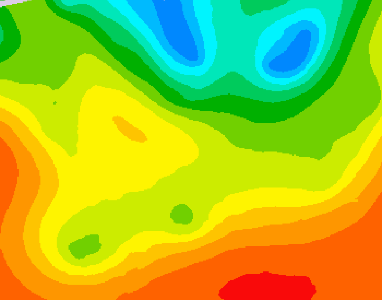 GDPS 500 millibar geopotential height 168 hour forecast chart for Canada based on 2026/06/22 0000Z data
