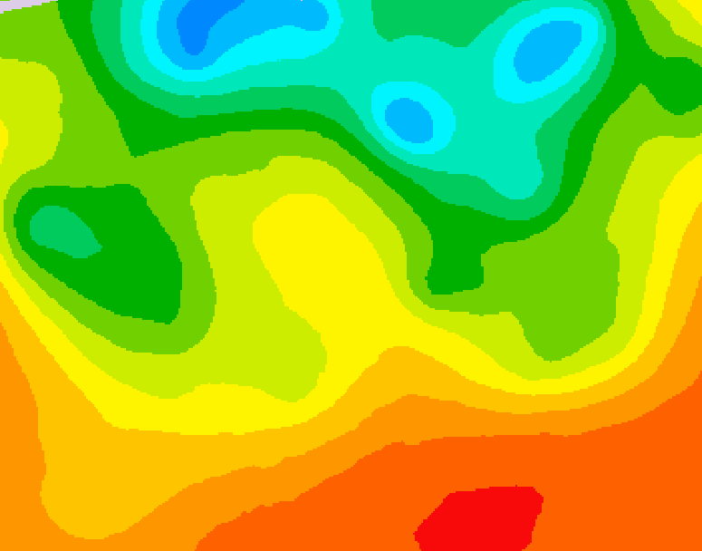 GDPS 500 millibar geopotential height 216 hour forecast chart for Canada based on 2026/06/22 0000Z data