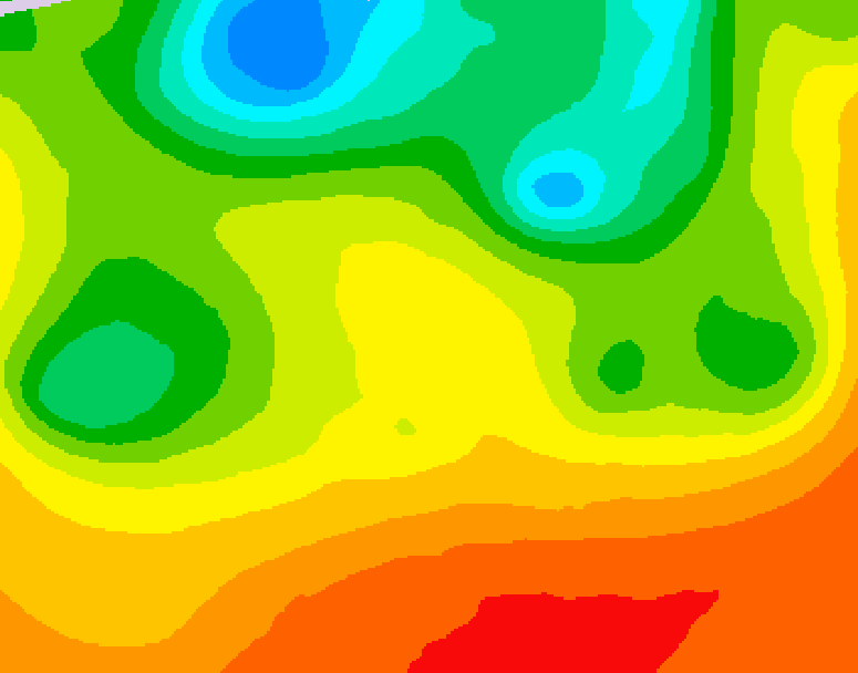 GDPS 500 millibar geopotential height 234 hour forecast chart for Canada based on 2026/06/22 0000Z data