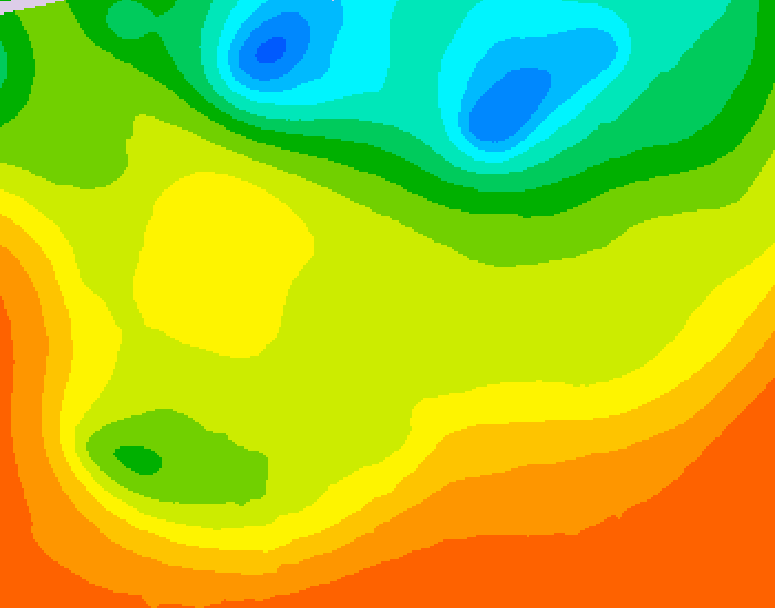 GDPS 500 millibar geopotential height 144 hour forecast chart for Canada based on 2026/06/22 1200Z data