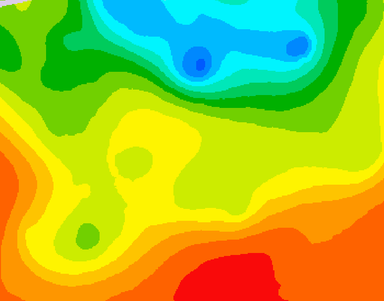 GDPS 500 millibar geopotential height 174 hour forecast chart for Canada based on 2026/06/22 1200Z data