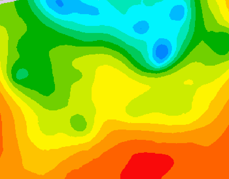GDPS 500 millibar geopotential height 204 hour forecast chart for Canada based on 2026/06/22 1200Z data