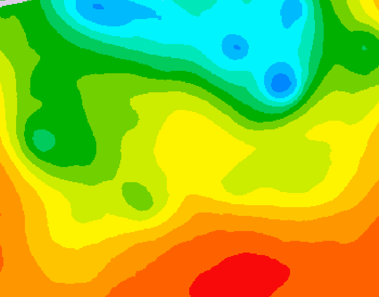 GDPS 500 millibar geopotential height 210 hour forecast chart for Canada based on 2026/06/22 1200Z data