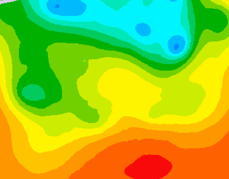 GDPS 500 millibar geopotential height 216 hour forecast chart for Canada based on 2026/06/22 1200Z data