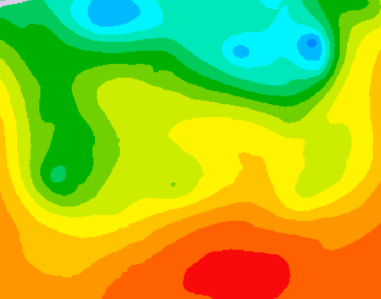 GDPS 500 millibar geopotential height 228 hour forecast chart for Canada based on 2026/06/22 1200Z data