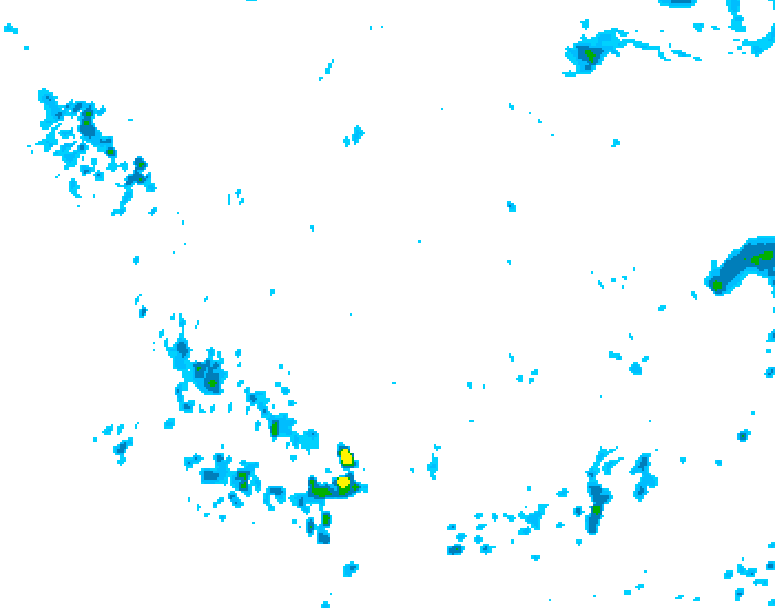 GDPS precipitation 144 hour forecast chart for Canada based on 2026/06/22 0000Z data