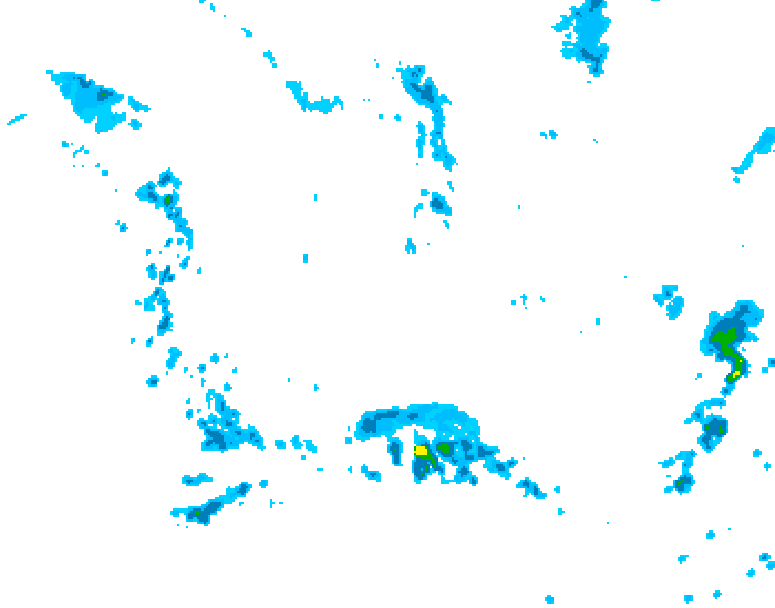 GDPS precipitation 168 hour forecast chart for Canada based on 2026/06/22 0000Z data