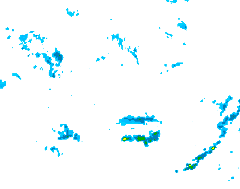 GDPS precipitation 162 hour forecast chart for Canada based on 2026/06/22 1200Z data