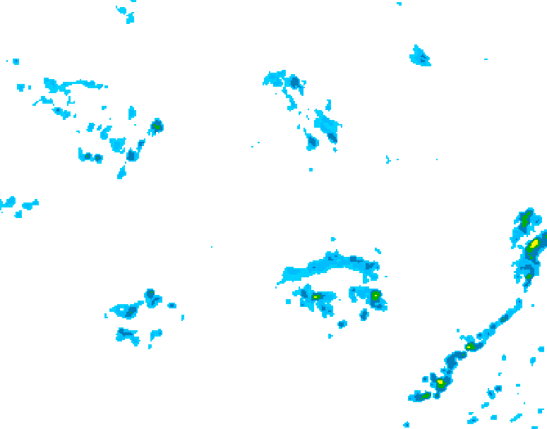 GDPS precipitation 168 hour forecast chart for Canada based on 2026/06/22 1200Z data