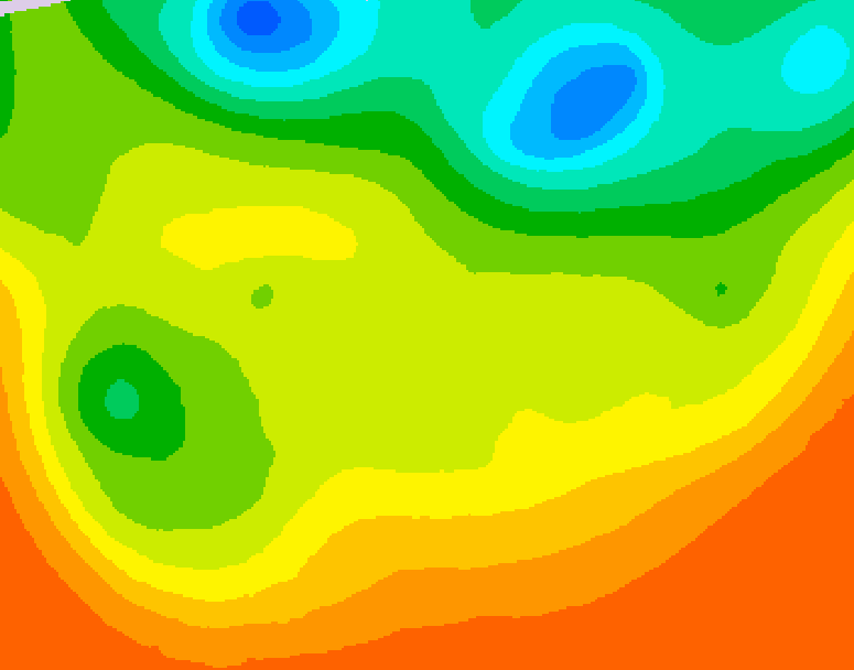 GDPS 500 millibar geopotential height 108 hour forecast chart for Canada based on 2026/06/23 0000Z data